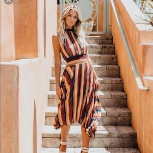 Vici smocked Franciscan dress